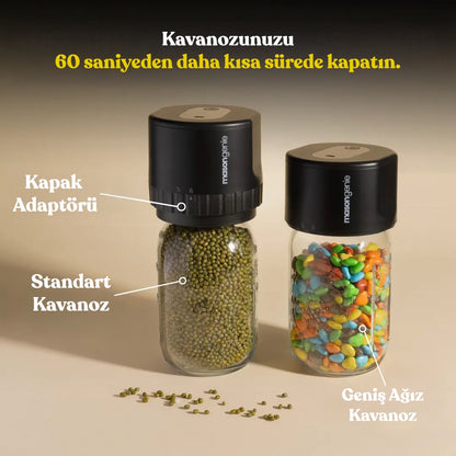 Mason Genie® Vakumlu Saklama Kiti