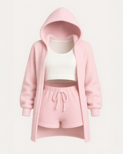 Fluffy™ 3'lü Kadın Seti