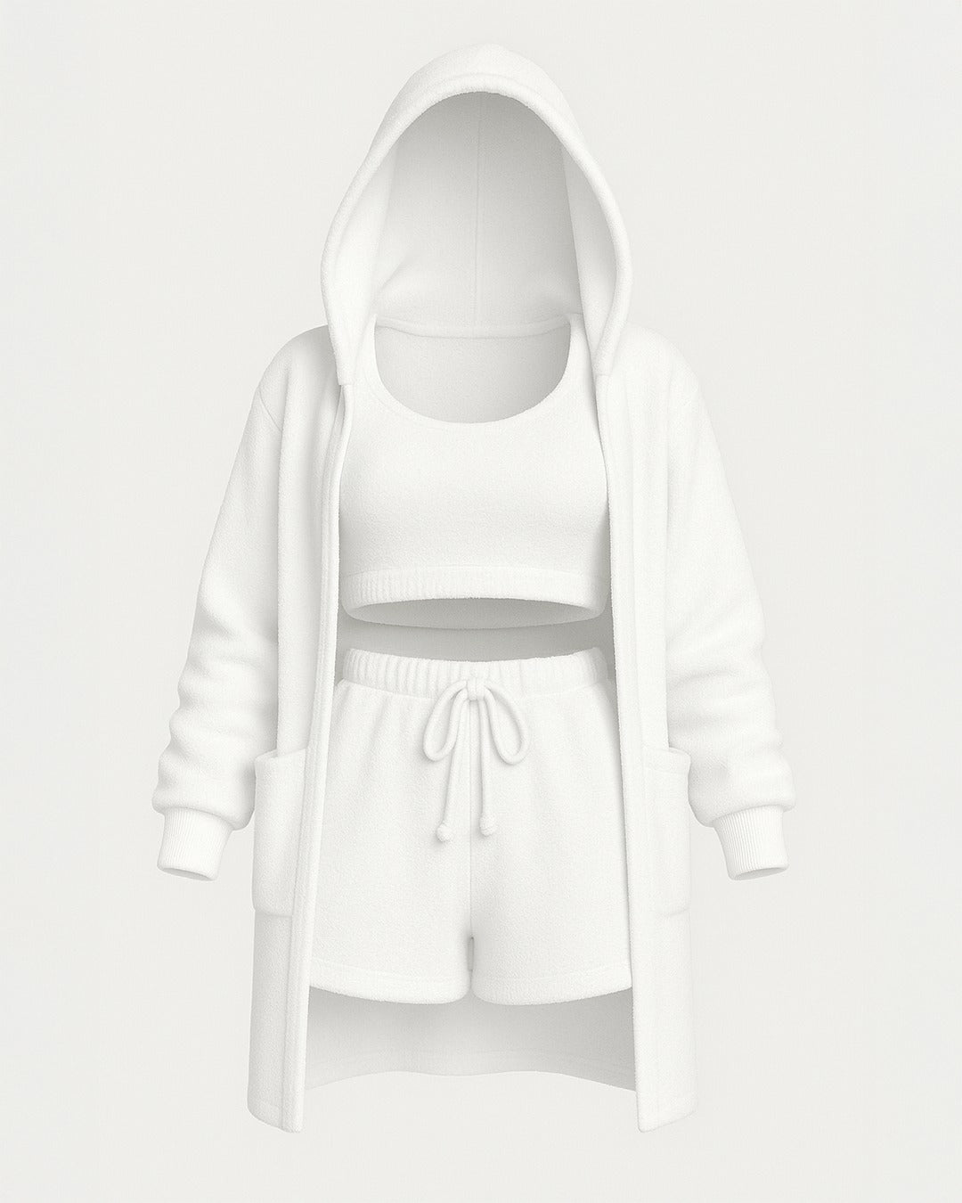 Fluffy™ 3'lü Kadın Seti