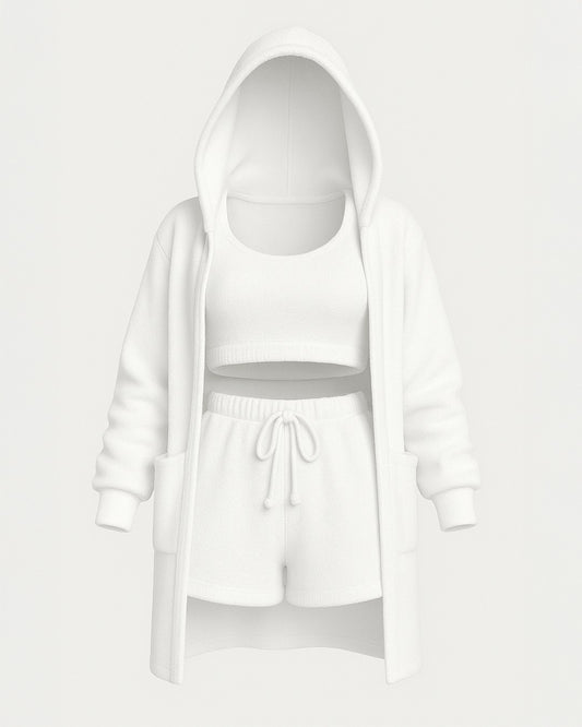 Fluffy™ 3'lü Kadın Seti