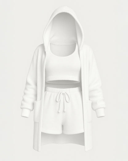 Fluffy™ 3'lü Kadın Seti