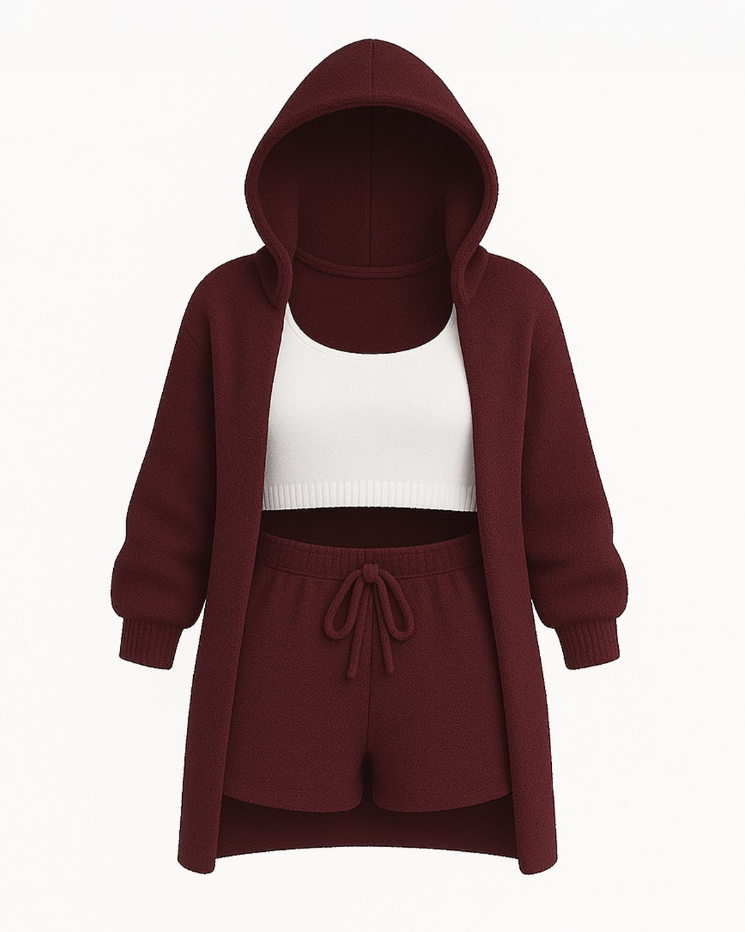 Fluffy™ 3'lü Kadın Seti